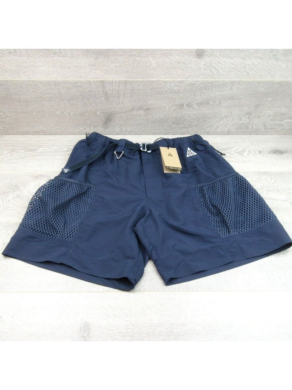 Nike ACG "Snowgrass" Cargo Shorts Men's Size Large Thunder Blue NEW - Picture 4 of 15
